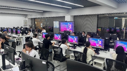 動畫與數(shù)字創(chuàng)意學(xué)院成功舉辦1+X職業(yè)技能等級認(rèn)證考試 ——數(shù)字廣告制作方向受熱捧
